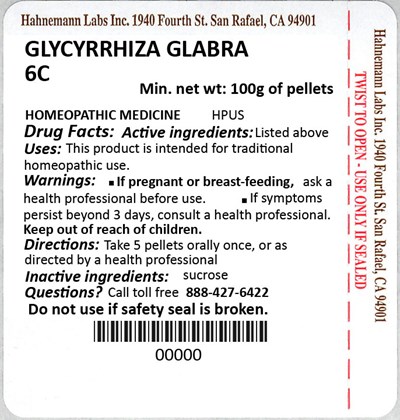 Glycyrrhiza Glabra 6C 100g.jpg Glycyrrhiza Glabra 6C 100g - Glycyrrhiza Glabra 6C 100g